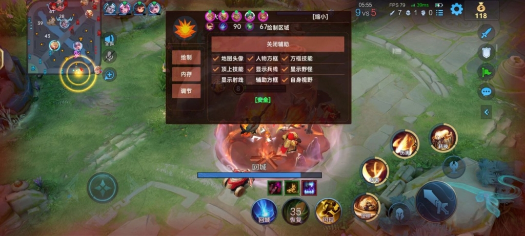 王者荣耀全图透视挂